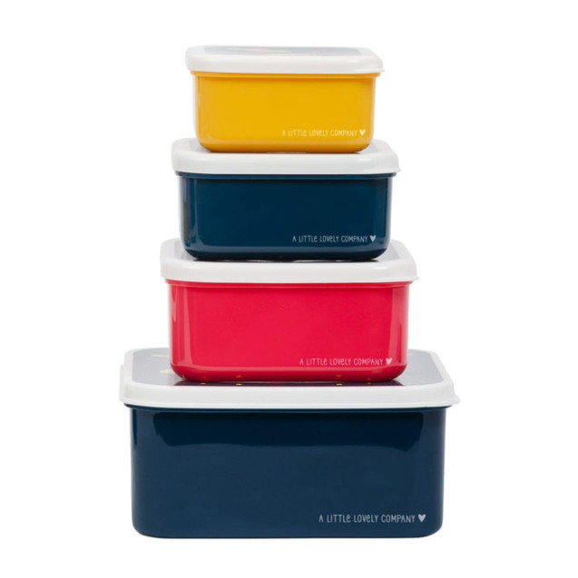 Σετ Δοχεία Φαγητού 4 Τεμαχίων A Little Lovely...