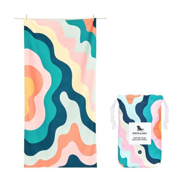Dock & Bay: Πετσέτα θαλάσσης 200x90cm Quickdry...