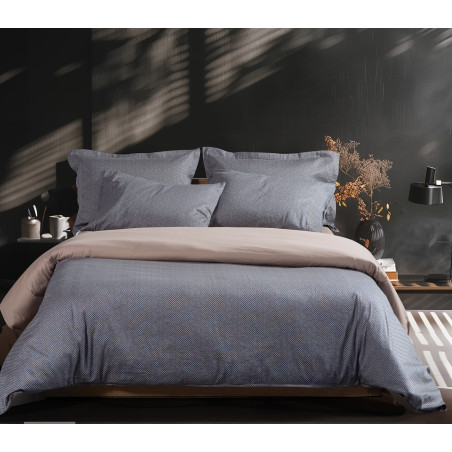 Σετ Σεντόνια King Size 4 Τεμαχίων Nef-Nef Krampus Denim 270x280