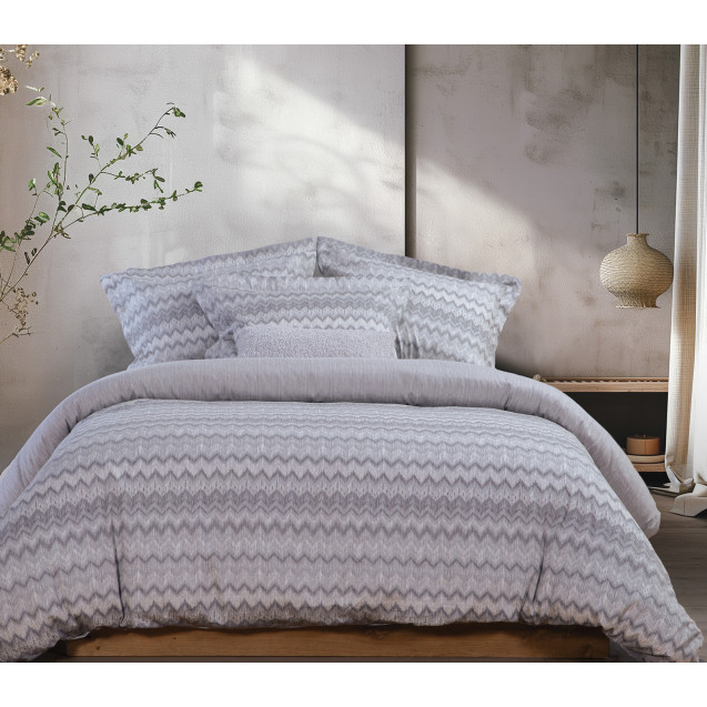 Σετ Παπλωματοθήκη Υπέρδιπλη 3 Τεμαχίων Nef-Nef...