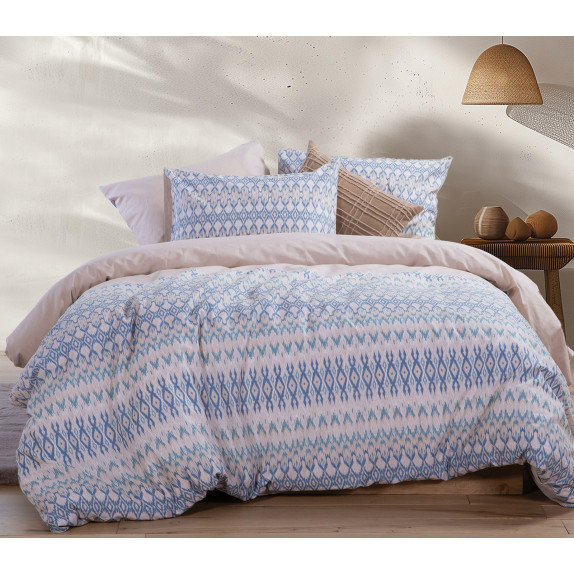 Σετ Παπλωματοθήκη Υπέρδιπλη 3 Τεμαχίων Nef-Nef Avion...