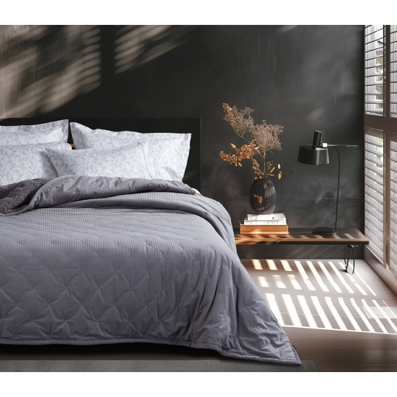 Κουβερλί Υπέρδιπλο Nef-Nef New Kotler Grey 230x240
