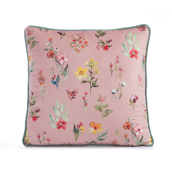 Διακοσμητικό Μαξιλάρι Nef-Nef Awesome Garden Pink 45x45