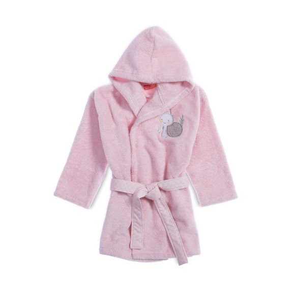 Βρεφικό Μπουρνούζι Nef-Nef Cute Snail Light Lilac 02