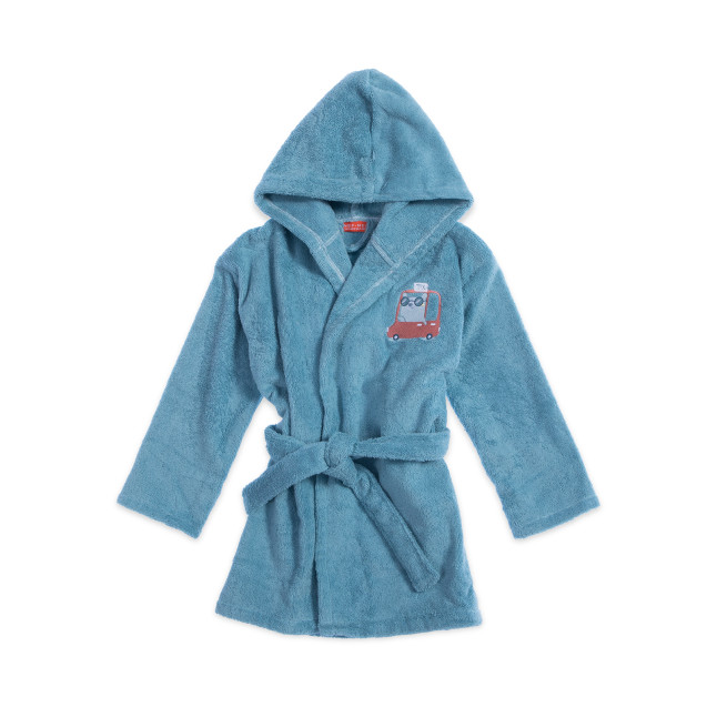 Βρεφικό Μπουρνούζι Nef-Nef Traffic Cameo Blue 04