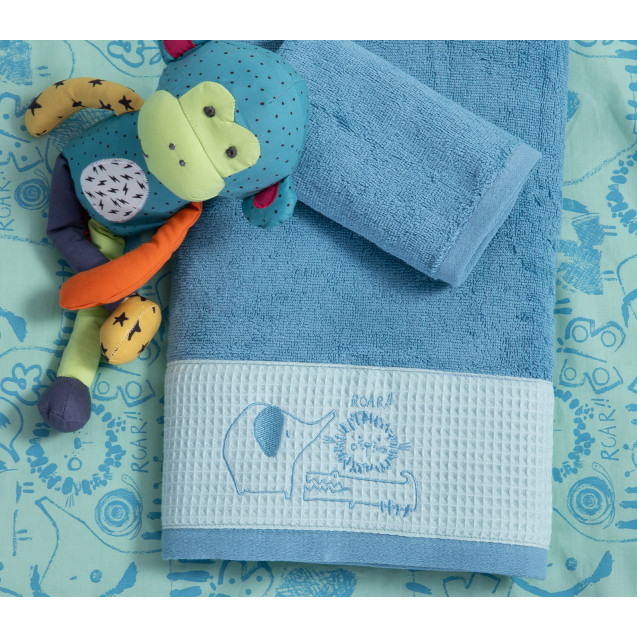 Σετ Παιδικές Πετσέτες 2 Τεμαχίων Nef-Nef Jungle...