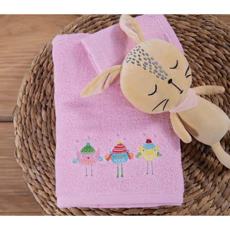 Σετ Παιδικές Πετσέτες 2 Τεμαχίων Nef-Nef Tweet So Sweet-Lovely Lilac