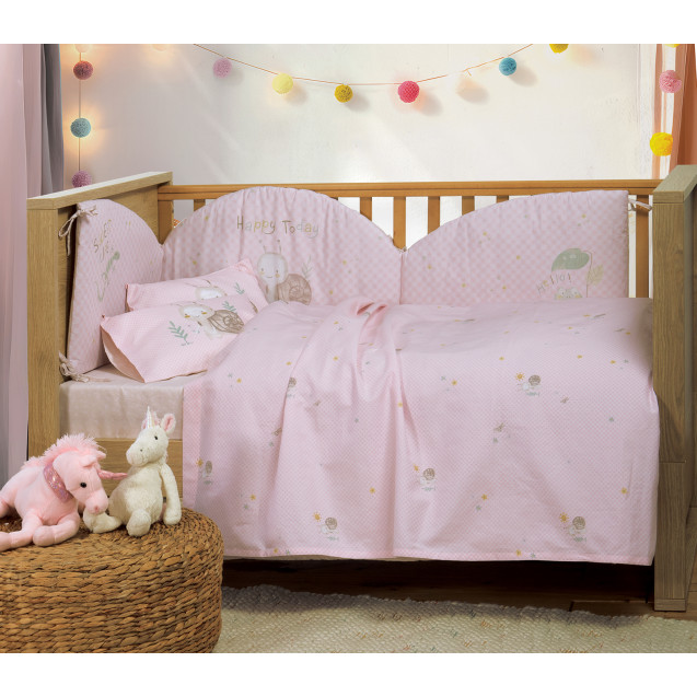 Σετ Σεντόνια Κούνιας 3 Τεμαχίων Nef-Nef Cute...