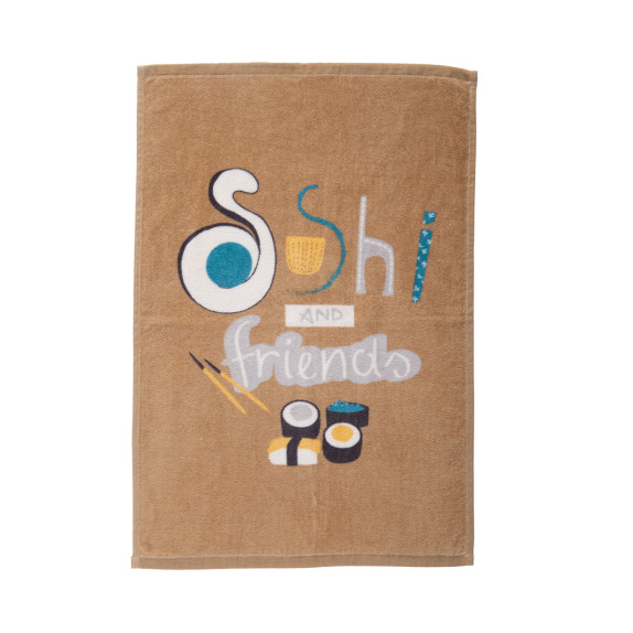 Ποτηρόπανο Βελουτέ Nef-Nef Sushi Beige 40x60