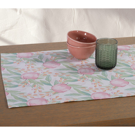 Τραπεζομάντηλο Nef-Nef Apples Ecru 140x240