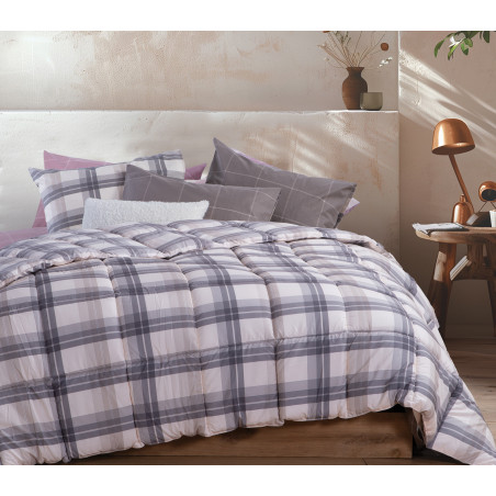 Σετ Σεντόνια King Size 4 Τεμαχίων Nef-Nef Charlie Grey 270x260