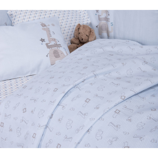 Σετ Σεντόνια Κούνιας 3 Τεμαχίων Nef-Nef...