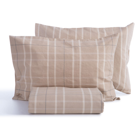 Σετ Παπλωματοθήκη Μονή 2 Τεμαχίων Nef-Nef Highlar Olive 170x240