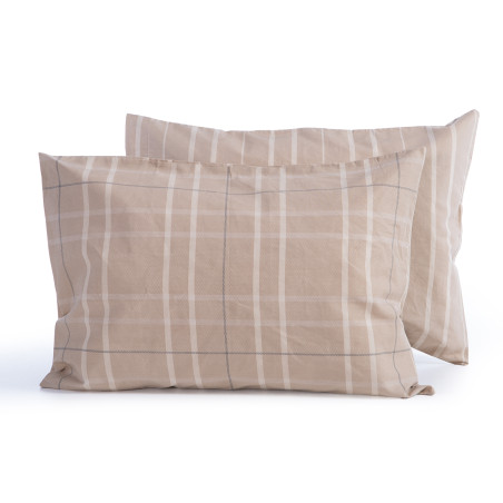 Σετ Παπλωματοθήκη Μονή 2 Τεμαχίων Nef-Nef Highlar Olive 170x240