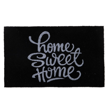 Ταπέτο Εισόδου Nef-Nef Home Sweet Home Black 45x75