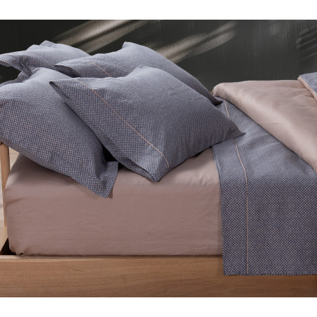 Σετ Σεντόνια King Size 4 Τεμαχίων Nef-Nef Krampus Denim 270x280