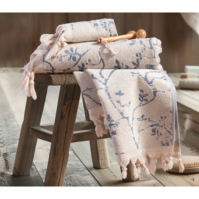 Πετσέτα Σώματος Nef-Nef Livery Ecru 70x140