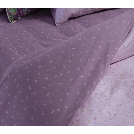 Σετ Παπλωματοθήκη Υπέρδιπλη 3 Τεμαχίων Nef-Nef Lorelay Lilac 240x230