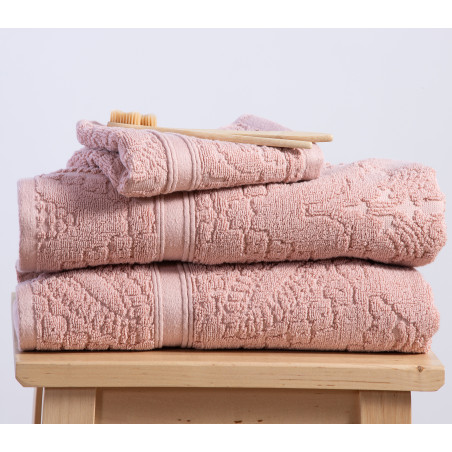 Πετσέτα Σώματος Nef-Nef Louiza Pink 70x140