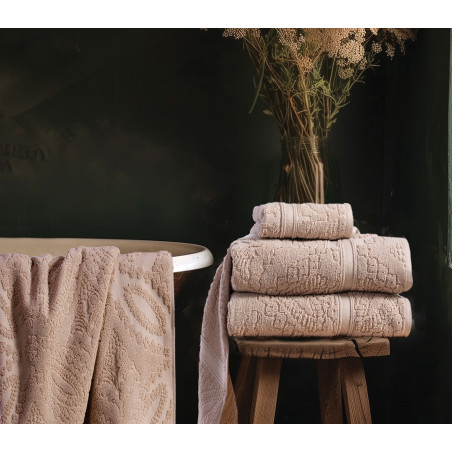 Πετσέτα Χεριών Nef-Nef Louiza Beige 30x50