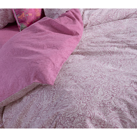 Σετ Παπλωματοθήκη Υπέρδιπλη 3 Τεμαχίων Nef-Nef Matador Cherry 240x230