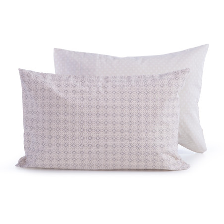 Σετ Παπλωματοθήκη Υπέρδιπλη 3 Τεμαχίων Nef-Nef Module Ecru 240x230