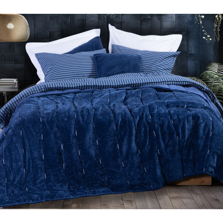 Κουβερτοπάπλωμα Υπέρδιπλο Nef-Nef Nau Coast True Navy 240x220