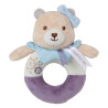 Μαλακή Κουδουνίστρα Bebe Stars Teddy Flower Rattle Ring 60-105
