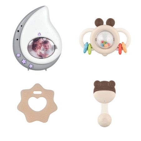 Σετ Δώρου 4τμχ Bebe Stars Teddy Bear Dream Melody 60-100