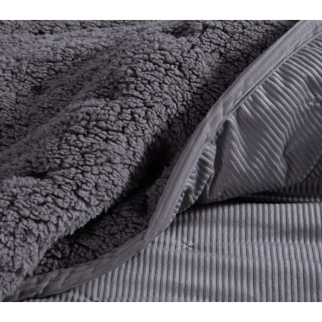 Κουβερλί Υπέρδιπλο Nef-Nef New Kotler Grey 230x240