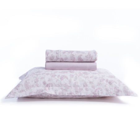 Σετ Σεντόνια Υπέρδιπλα 4 Τεμαχίων Nef-Nef Sancario Purple 240x270