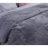 Κουβερτοπάπλωμα Υπέρδιπλο με Γούνα Sherpa Nef-Nef Singular 24 Grey 220x240