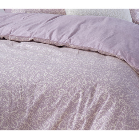 Σετ Σεντόνια Μονά 3 Τεμαχίων Nef-Nef Sorial Mauve 160x260