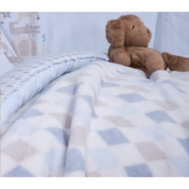 Βρεφική Κουβέρτα Fleece Κούνιας Nef-Nef Sweet...