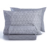 Σετ Σεντόνια King Size 4 Τεμαχίων Nef-Nef Torredo Grey 270x260