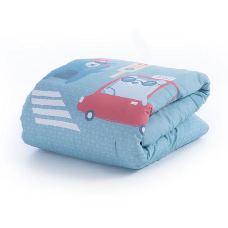 Βρεφικό Πάπλωμα Nef-Nef Traffic Blue 110x140