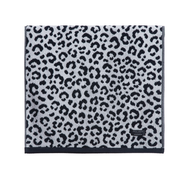 Πετσέτα Προσώπου Nef-Nef Tsitar Grey/Black 50x90