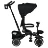 Ποδηλατάκι τρίκυκλο 360° Bebe Stars Racer 3in1 Black 820-188