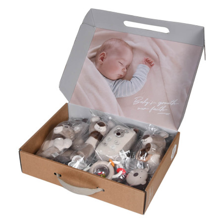 Σετ Δώρου 12τμχ Bebe Stars Teddy Bear Rattles 60-103