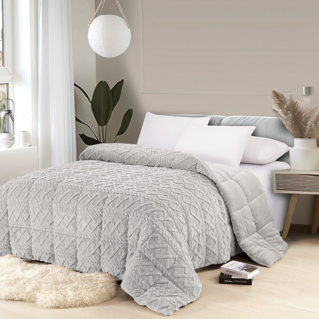 Κουβερτοπάπλωμα Υπέρδιπλο Melinen Ian Silver...