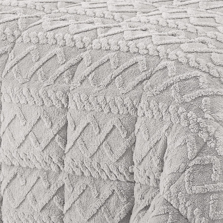 Κουβερτοπάπλωμα Υπέρδιπλο Melinen Ian Silver 220x240