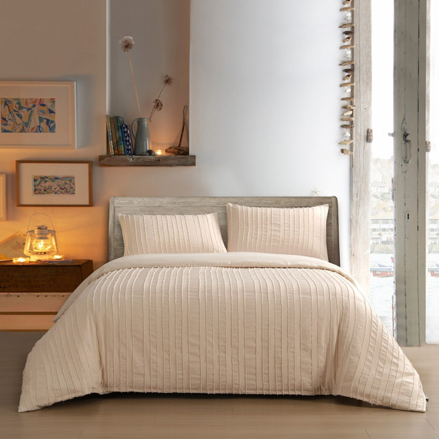 Σετ Παπλωματοθήκη Υπέρδιπλη Melinen Luna Ecru...