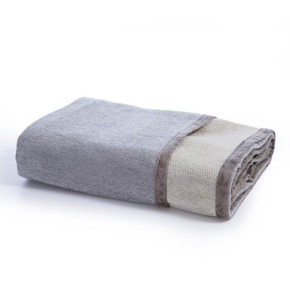 Ριχτάρι Τριθέσιου Nef-Nef New Tanger L.Grey/Ecru 180x300