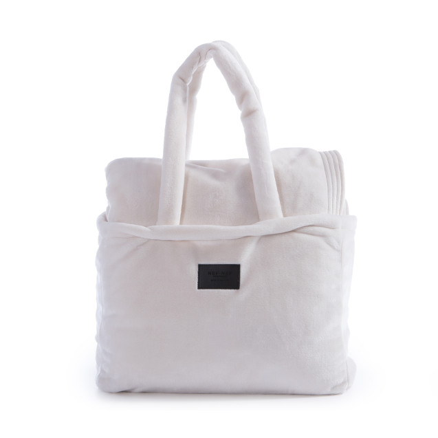 Κουβέρτα Βελουτέ Υπέρδιπλη Nef-Nef Velosso Ecru...