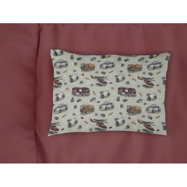 Βρεφική Μαξιλαροθήκη Φανελένια  Dimcol Toys 47...