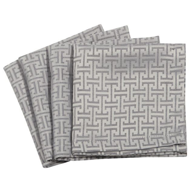 Σετ Πετσέτες Φαγητού 4 Τεμαχίων Greenwich Polo...