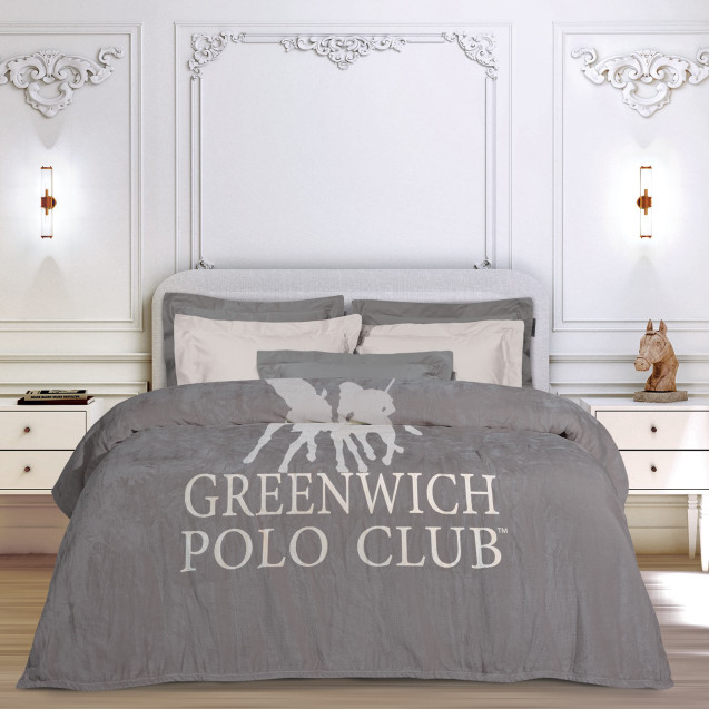 Κουβέρτα Fleece Υπέρδιπλη Greenwich Polo Club...
