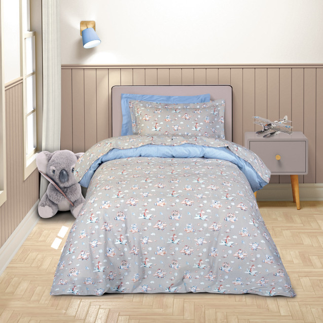 Σετ Παιδική Παπλωματοθήκη Μονή 2 Τεμαχίων...