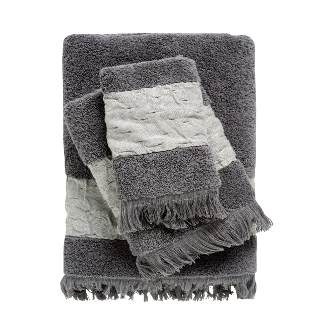 Σετ Πετσέτες 3 Τεμαχίων Das Home 0746 Dark Grey