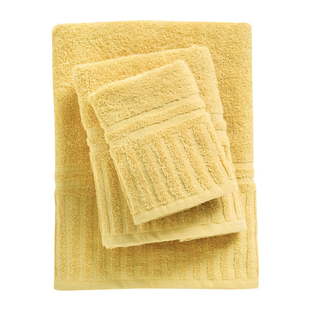 Σετ Πετσέτες 3 Τεμαχίων Das Home 0752 Yellow
